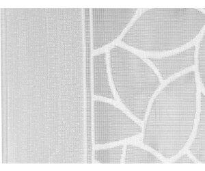 Home Wohnideen Jenna1 Schiebegardine mit Klettband 57x160cm weiß (114897)  ab 37,30 € | Preisvergleich bei