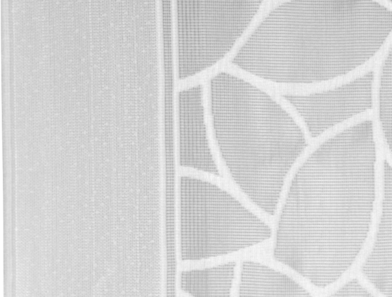 Home Wohnideen Jenna1 Schiebegardine mit Klettband 57x160cm weiß (114897)  ab 37,30 € | Preisvergleich bei