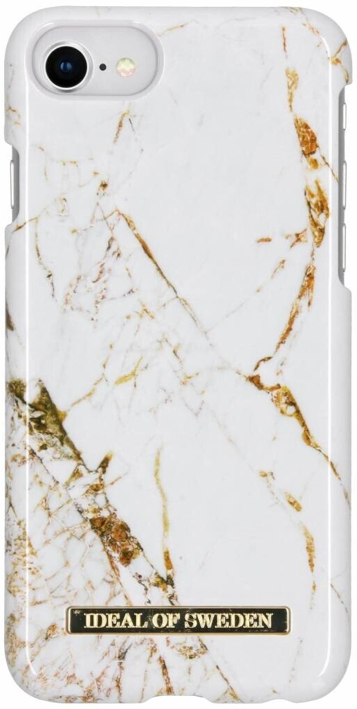 iDeal of Sweden Carrara Gold Fashion Back Case iPhone SE (2020) / 8 / 7 / 6(s)