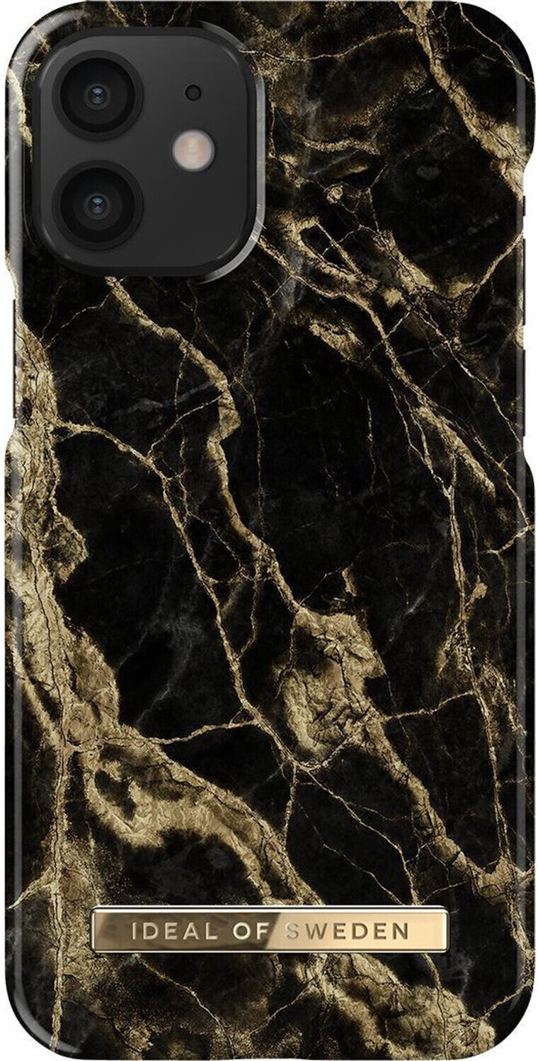 iDeal of Sweden Fashion Back Case iPhone 12 Mini - Golden Smoke Marble