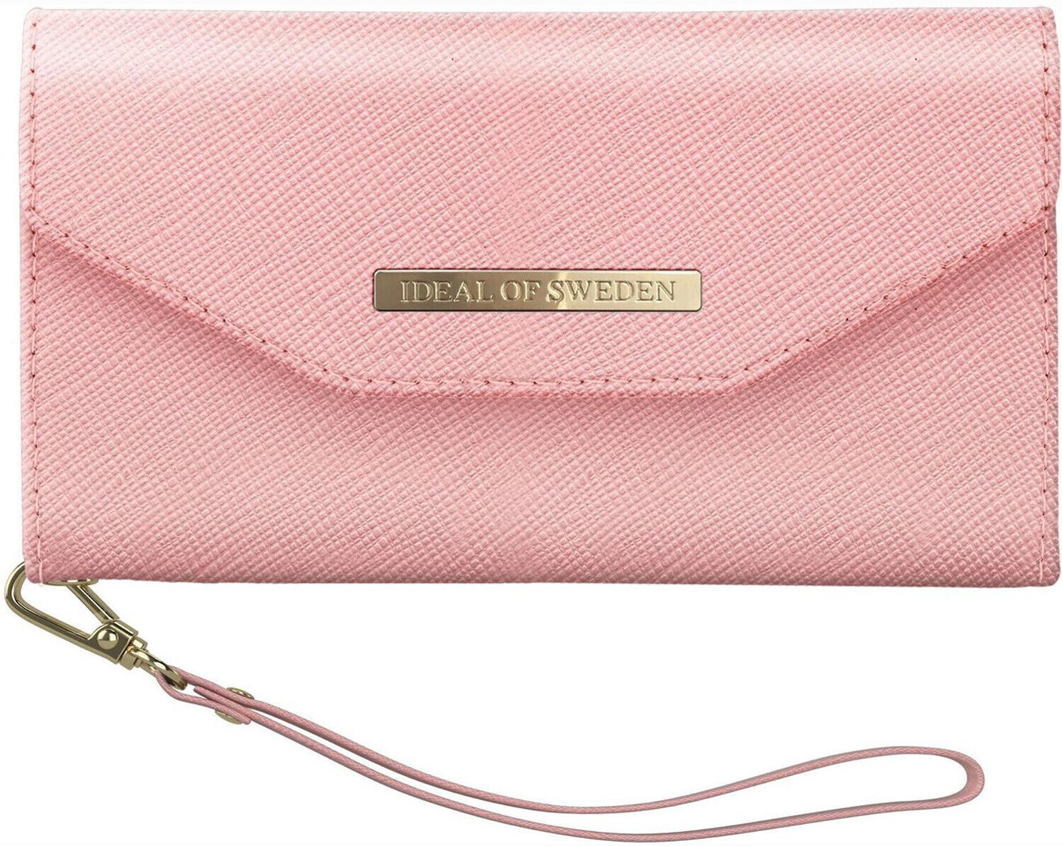 iDeal of Sweden Mayfair Clutch Velvet iPhone Xs / X - Rosa