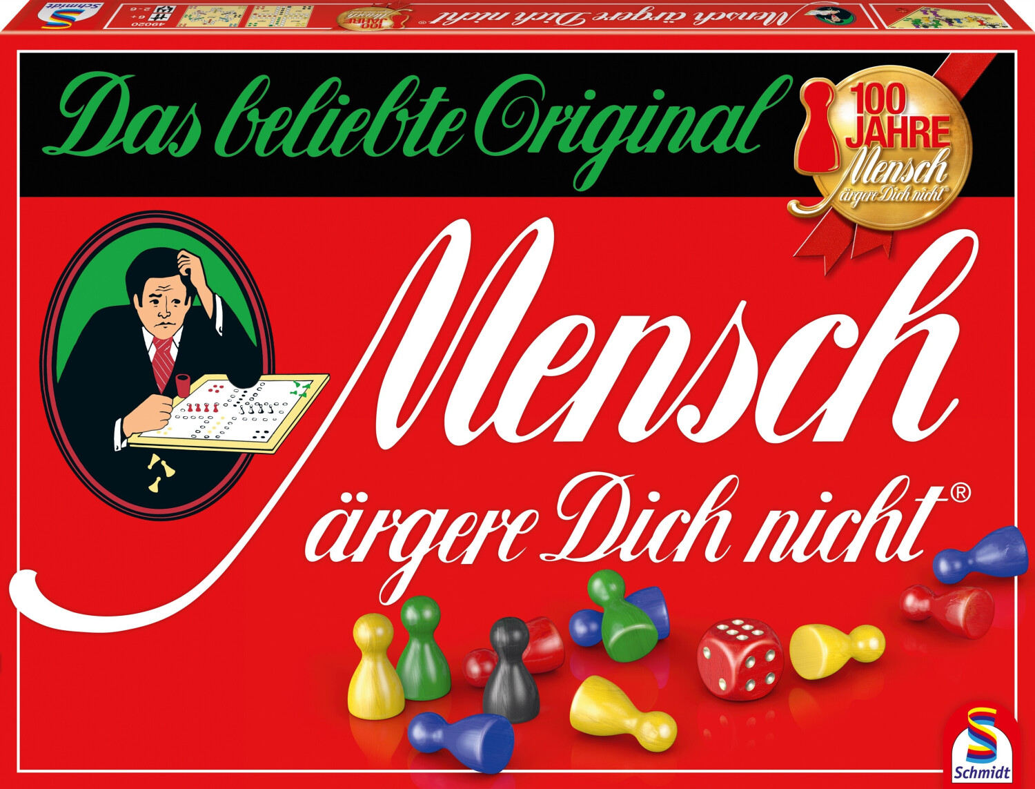Mensch ärgere dich nicht (49020) (version allemande du jeu des petits chevaux)