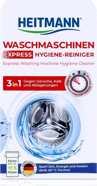 Heitmann Waschmaschinen Hygiene-Reiniger Express 3in1 (250 g)