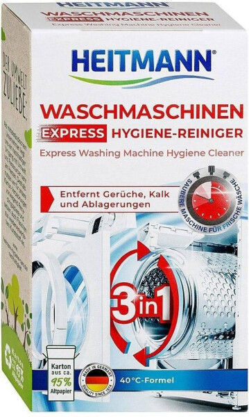 Heitmann Waschmaschinen Hygiene-Reiniger Express 3in1 (250 g), Bild 10
