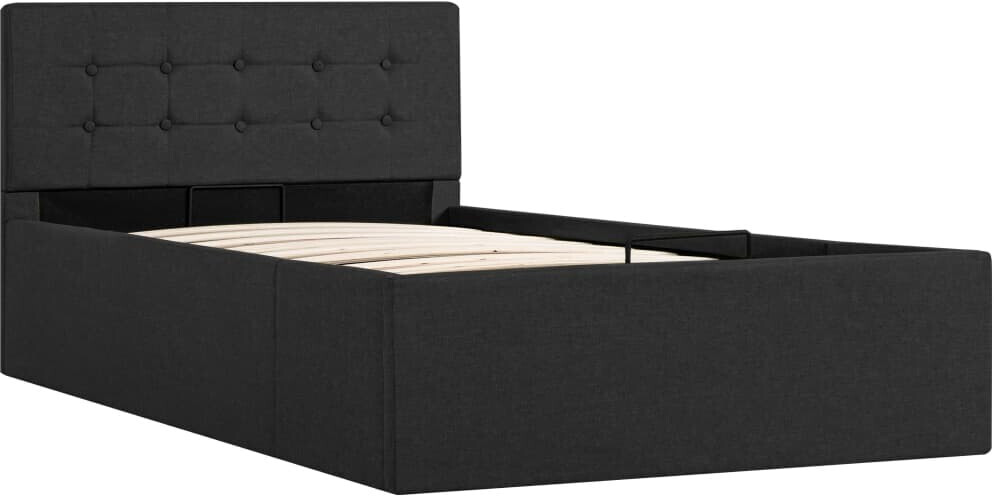 VidaXL Functional Bed Hydraulic 100x200cm Black