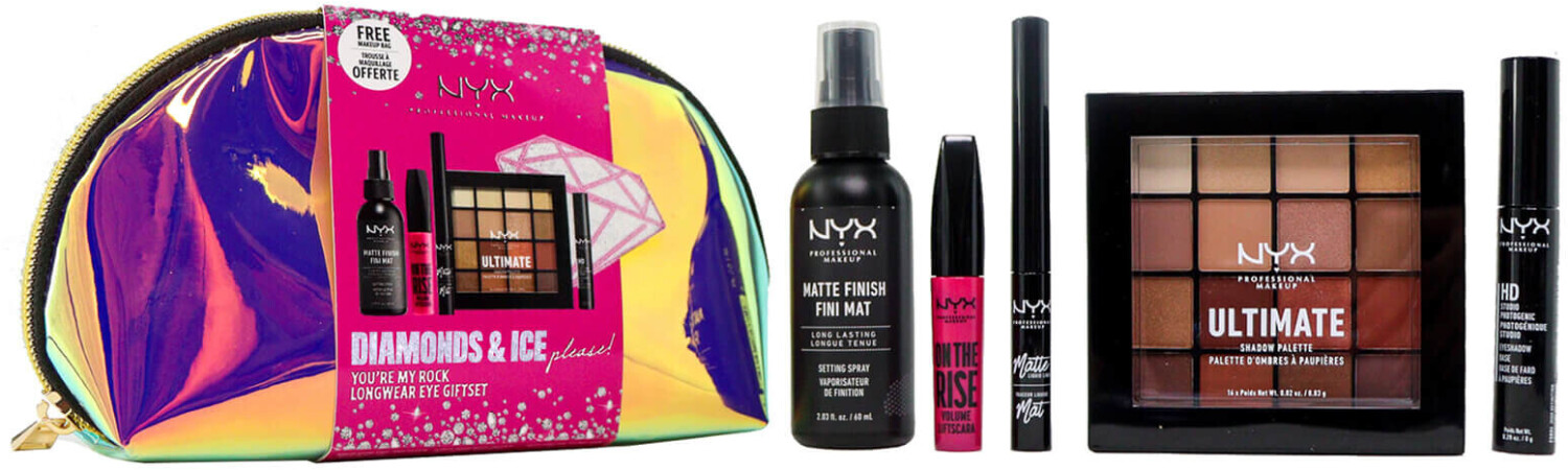 NYX Coffret You’re my rock longwear eye (6 pcs)