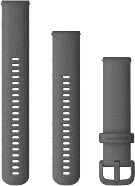 Garmin Quick Release Bands Silicone (20mm) Shadow Gray