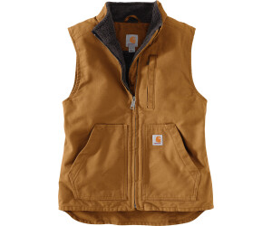 Carhartt sandstone sherpa vest sales