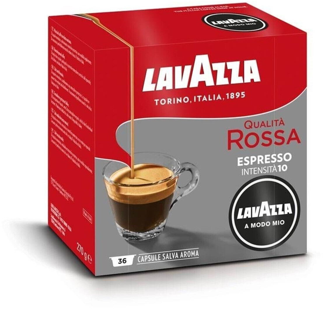 Lavazza A Modo Mio Espresso Qualità Rossa (36 Capsules)