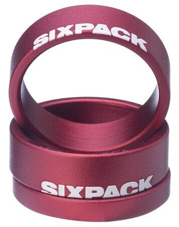Sixpack Menace Spacer 1 1/8" red