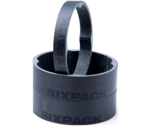 Sixpack Vertic Spacer 1 1/8" Carbon stealth black