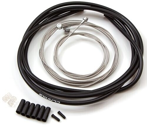 Clarks Bremskabel Set Edelstahl schwarz