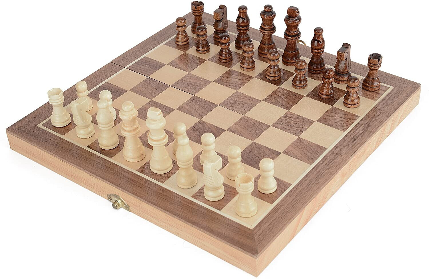 Photos - Board Game Toyrific Foldable Wooden Travel Chess Set 