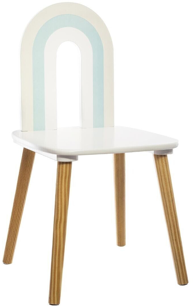 Atmosphera Chaise enfant arc-en-ciel bleu