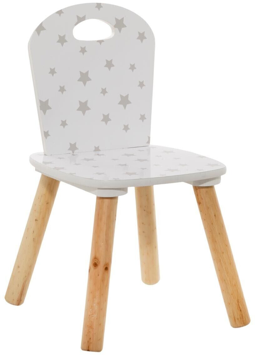 Atmosphera Chaise Douceur à motifs étoiles