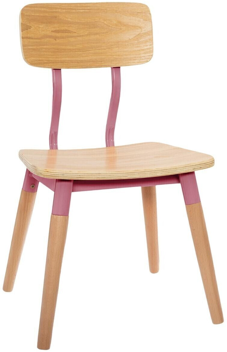 Atmosphera Chaise enfant rétro rose