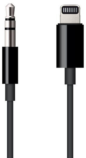 Apple Lightning to 3.5mm Audio Cable 1,2m (MR2C2ZM/A) Black