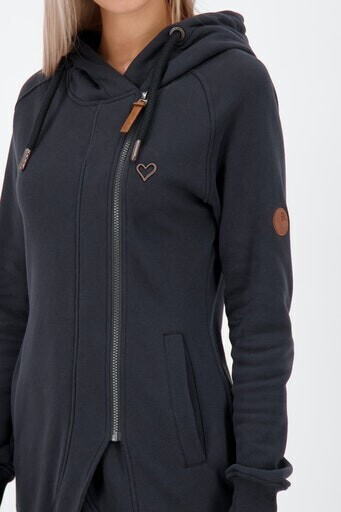 Sudadera ALIFE AND KICKIN Maryak A Zip - Marine - Women´s