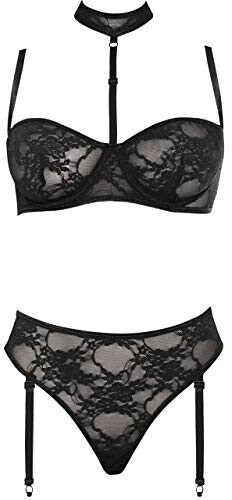 Forplay Lace Do It Choker Lingerie Set