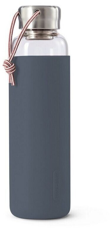 Black+Blum Glass Water Bottle 600ml slate