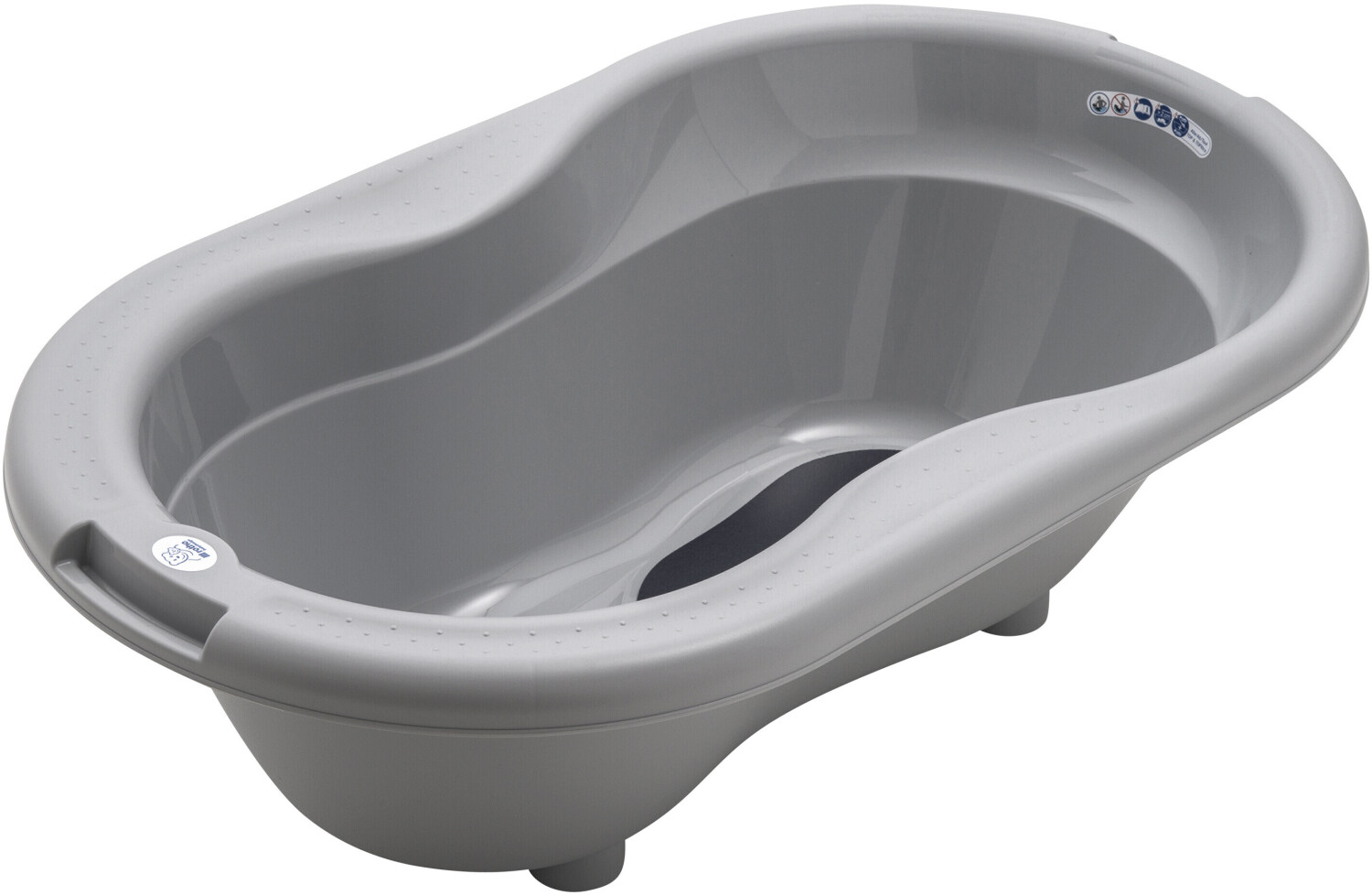 Rotho-Babydesign Bathtub Top stone grey