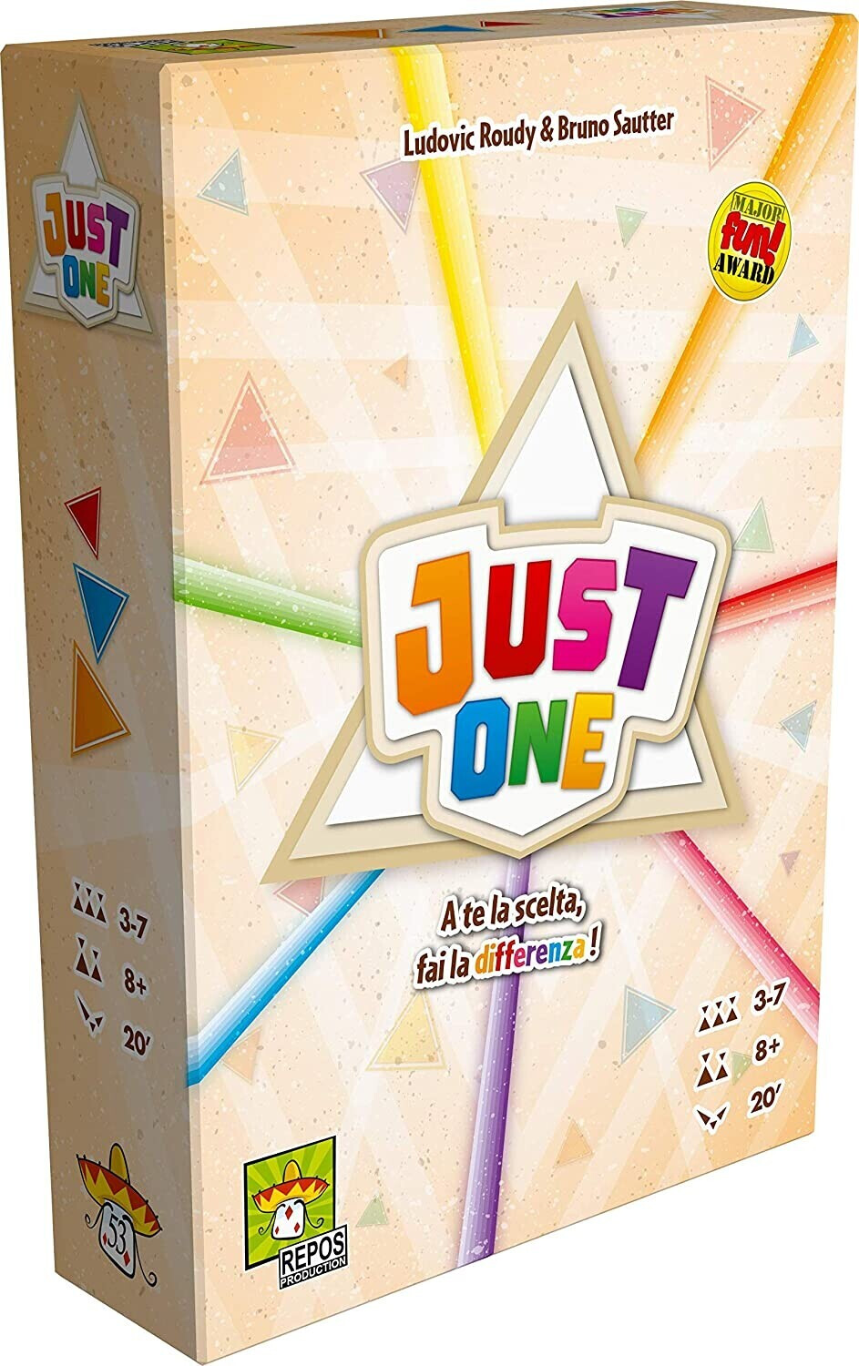 Just One Table Game Yellow (Italian Version)