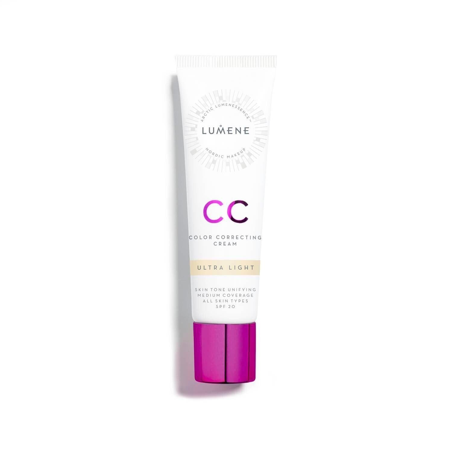 Lumene CC Color Correcting Cream SPF 20 Ultra Light  (30ml)