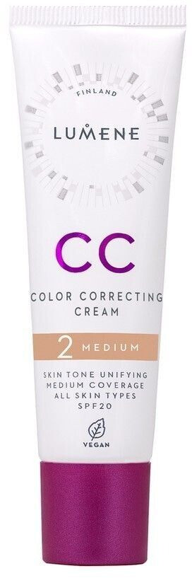 Lumene CC Color Correcting Cream SPF 20 Medium (30ml)