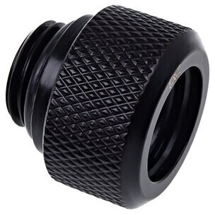 Alphacool Eiszapfen 13mm HardTube G1/4 Compression Fitting Black
