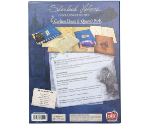 Space Cowboys SCSHCQ01US Carlton House & Queen's Park-Sherlock Holmes Consulting Detective Multicolor 