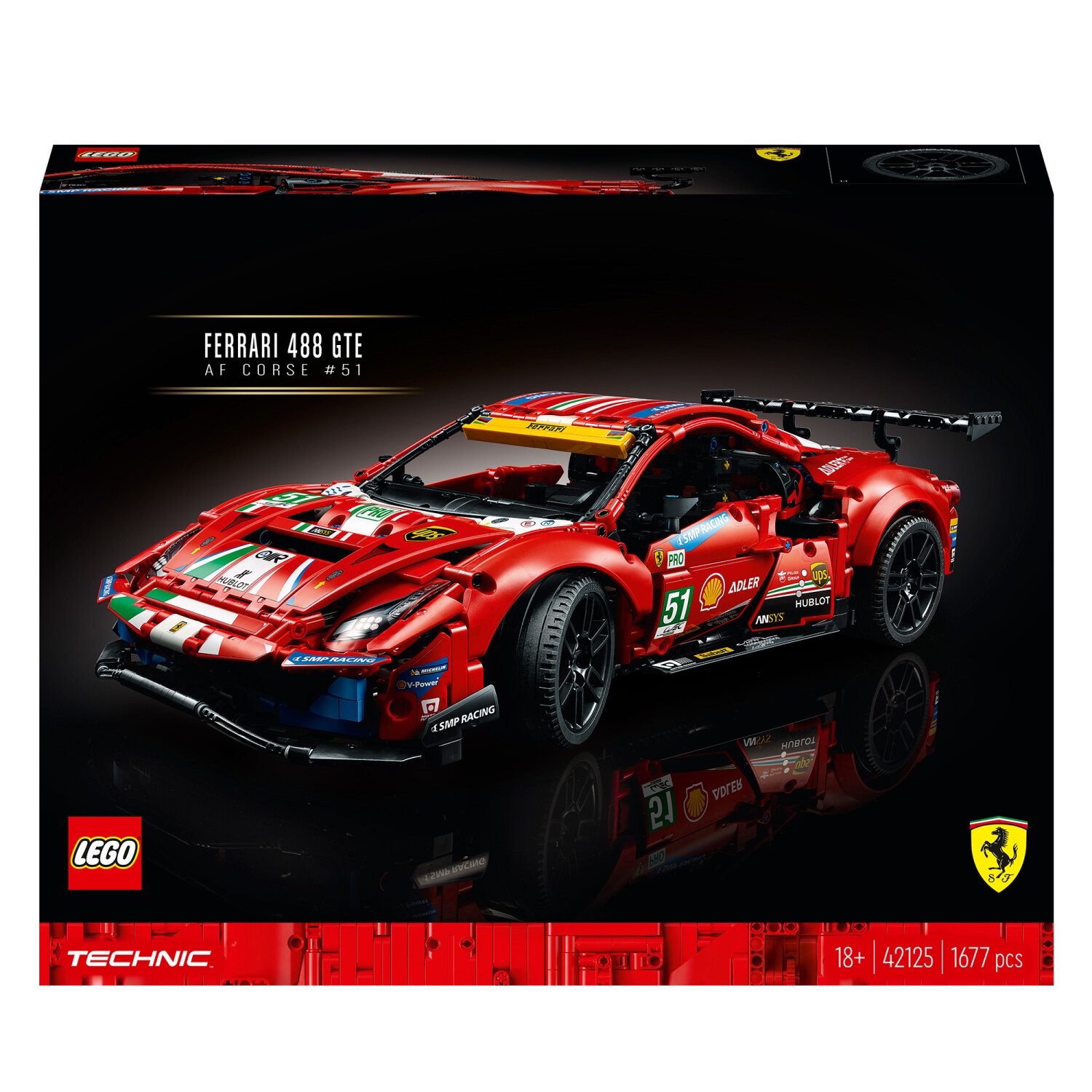 LEGO Technic - Ferrari 488 GTE AF Corse #51 (42125) a € 189,00