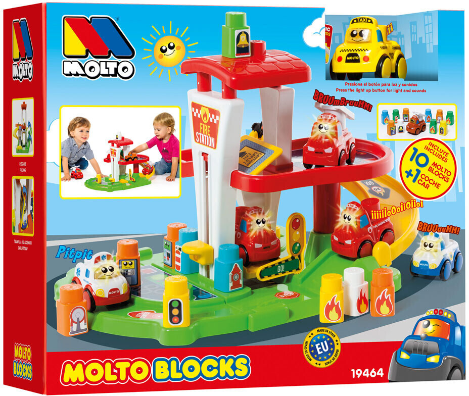 Molto Molto Blocks caserne de pompiers (19464)