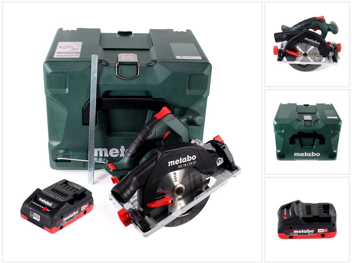 Metabo KS 18 LTX 57 ( 1x 4.0Ah + MetaLoc) ab 261,36 € | Preisvergleich ...