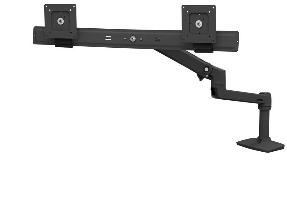 Ergotron LX Desk Dual Direct Arm matte black
