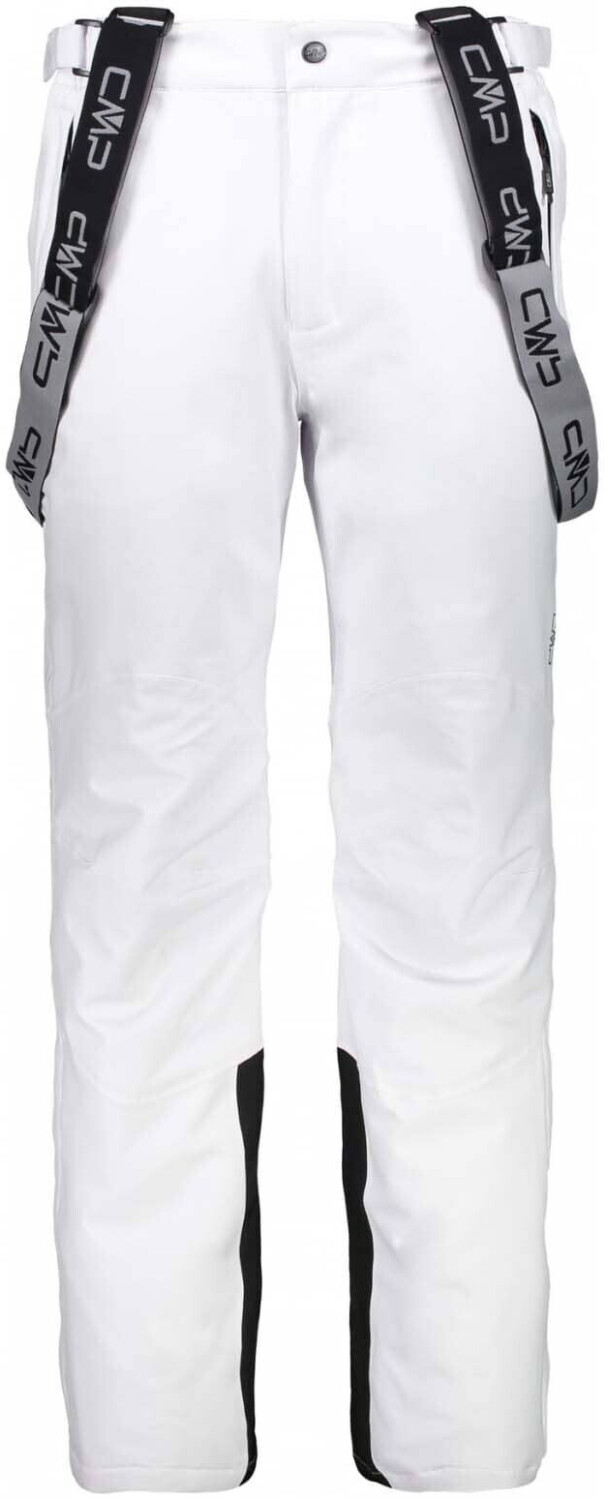 CMP Clima Protect Ski Trousers With Braces (3W17397N) white