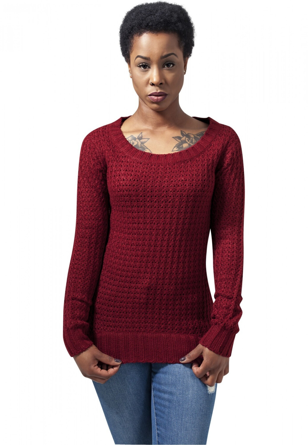 (TB739-00606-0046) 23,99 burgundy Long € Wideneck Ladies ab Preisvergleich Classics bei Urban | Sweater
