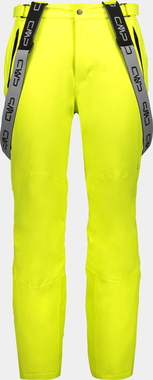 CMP Clima Protect Ski Trousers With Braces (3W17397N) sulphur