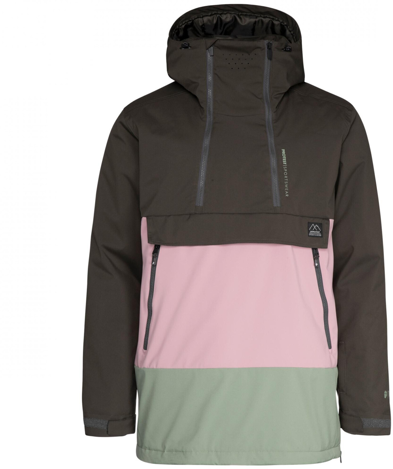 Protest Backflip Anorak green spray
