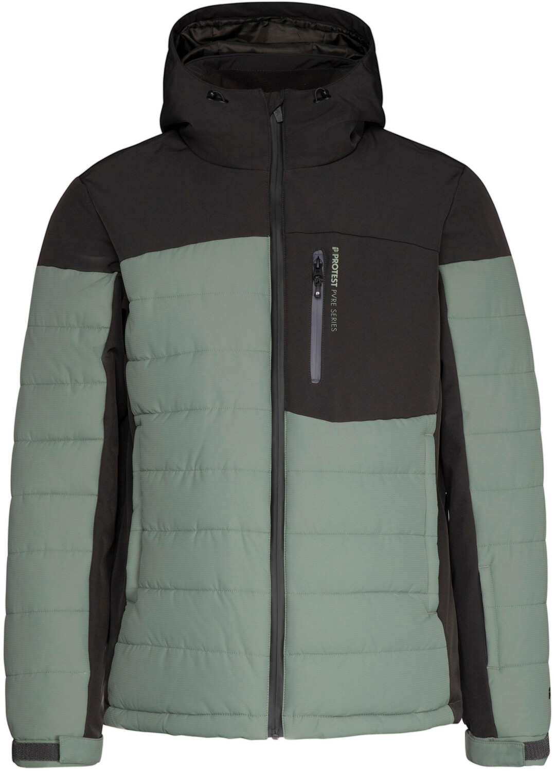 Protest Mount 20 Ski Jacket green spray