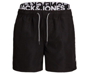 Jack & Jones Jjiaruba Jjswimshorts Akm Db Wb Solid (12169635) black