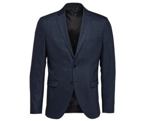 Blazer Slim Fit Homme Selected - Veston élégant Et élastique, Noir