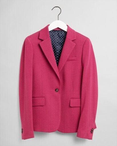 GANT Slim Fit Jersey Blazer Mit Fischgrätmuster (4770087-634) love