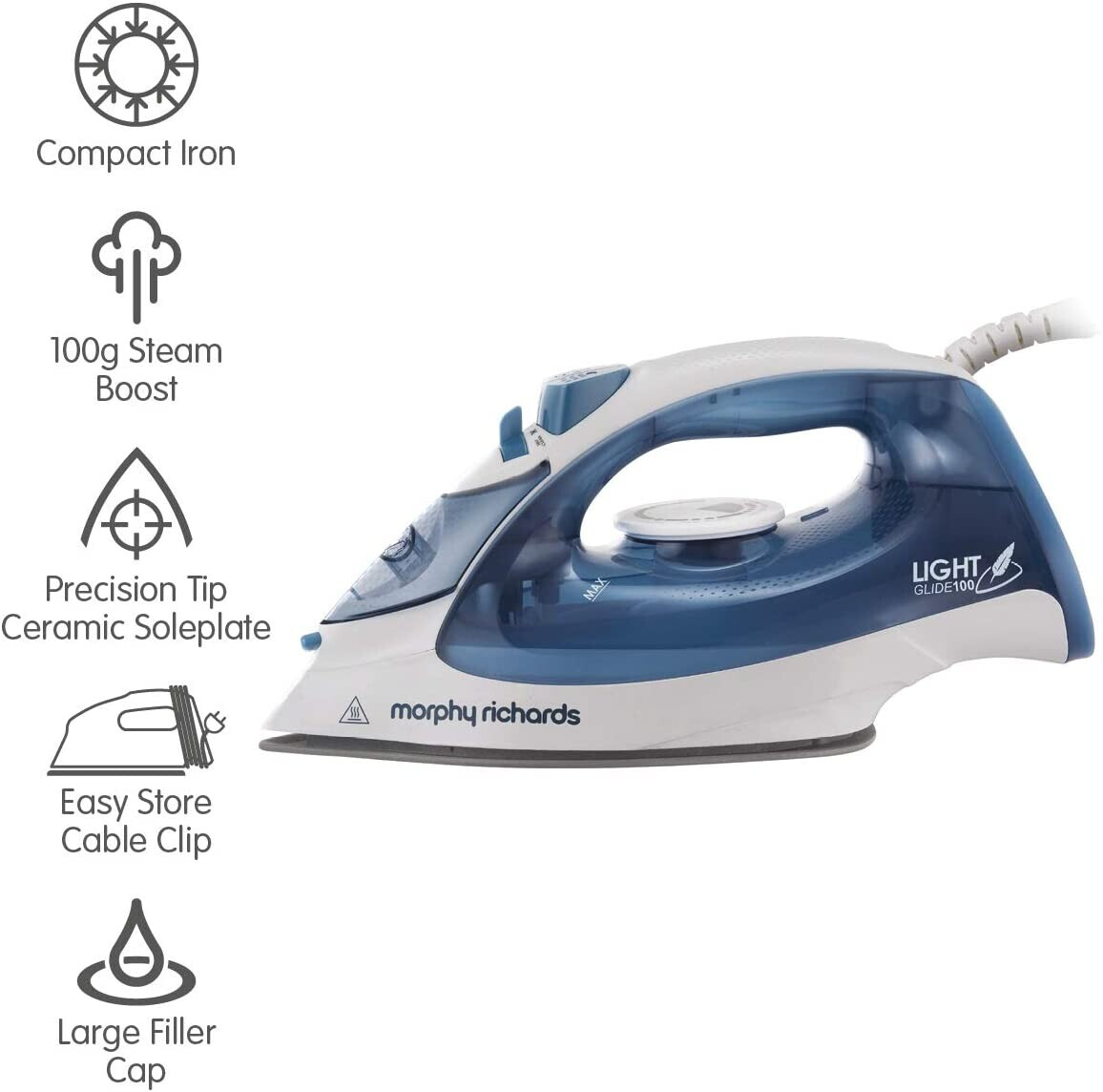 Morphy richards glide steam iron deals
