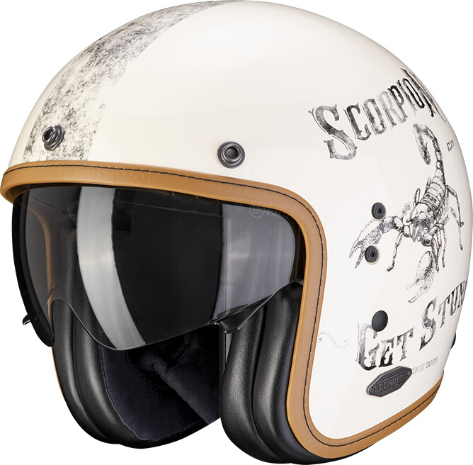 Scorpion Belfast Pique Cream-Black