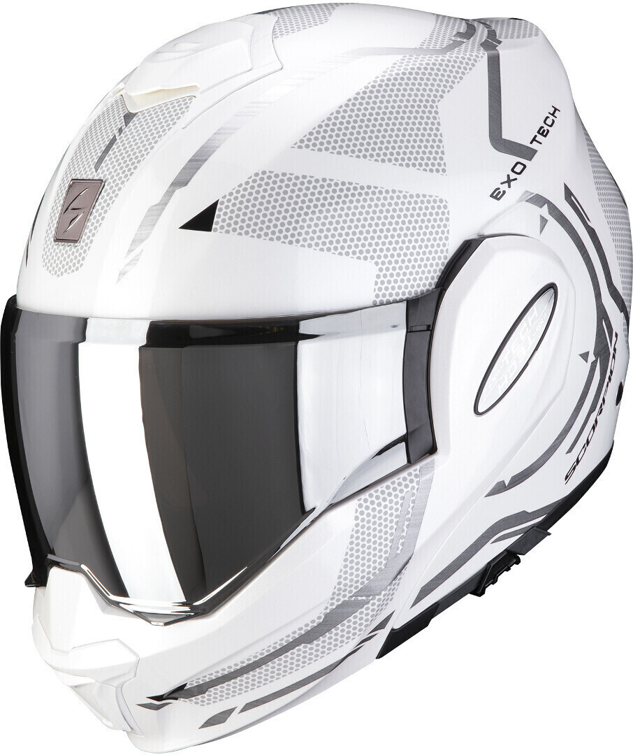 Scorpion Exo-Tech Square Pearl White/Silver