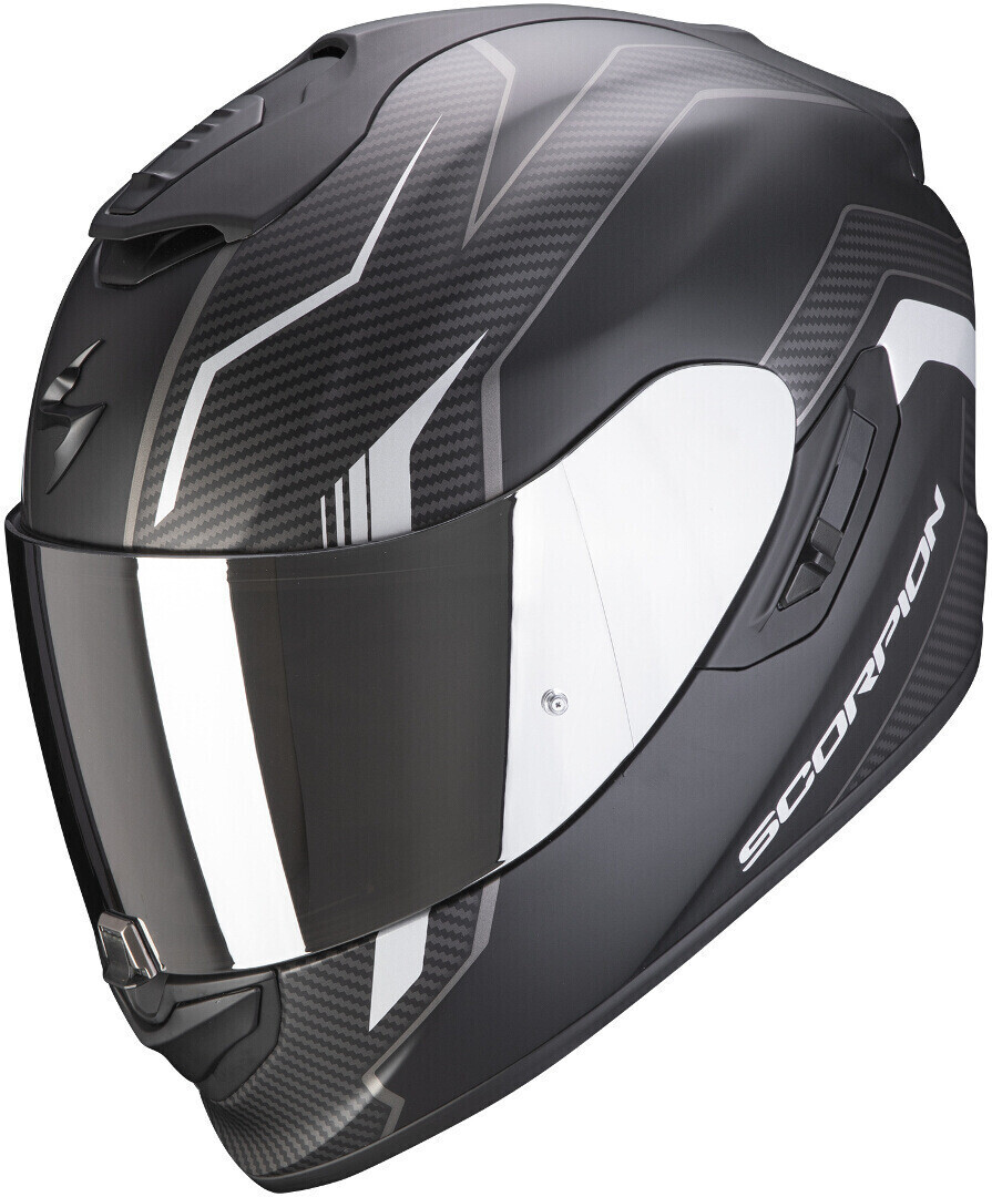 Scorpion Exo 1400 Air Fortuna Matt Black/Silver