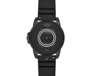 fossil gen 3 black silicone