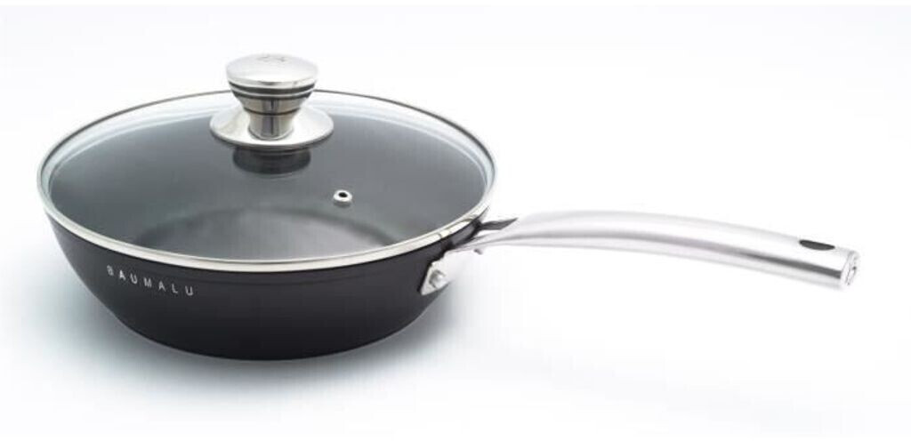 Baumalu Sauteuse avec couvercle Black edition 24 cm
