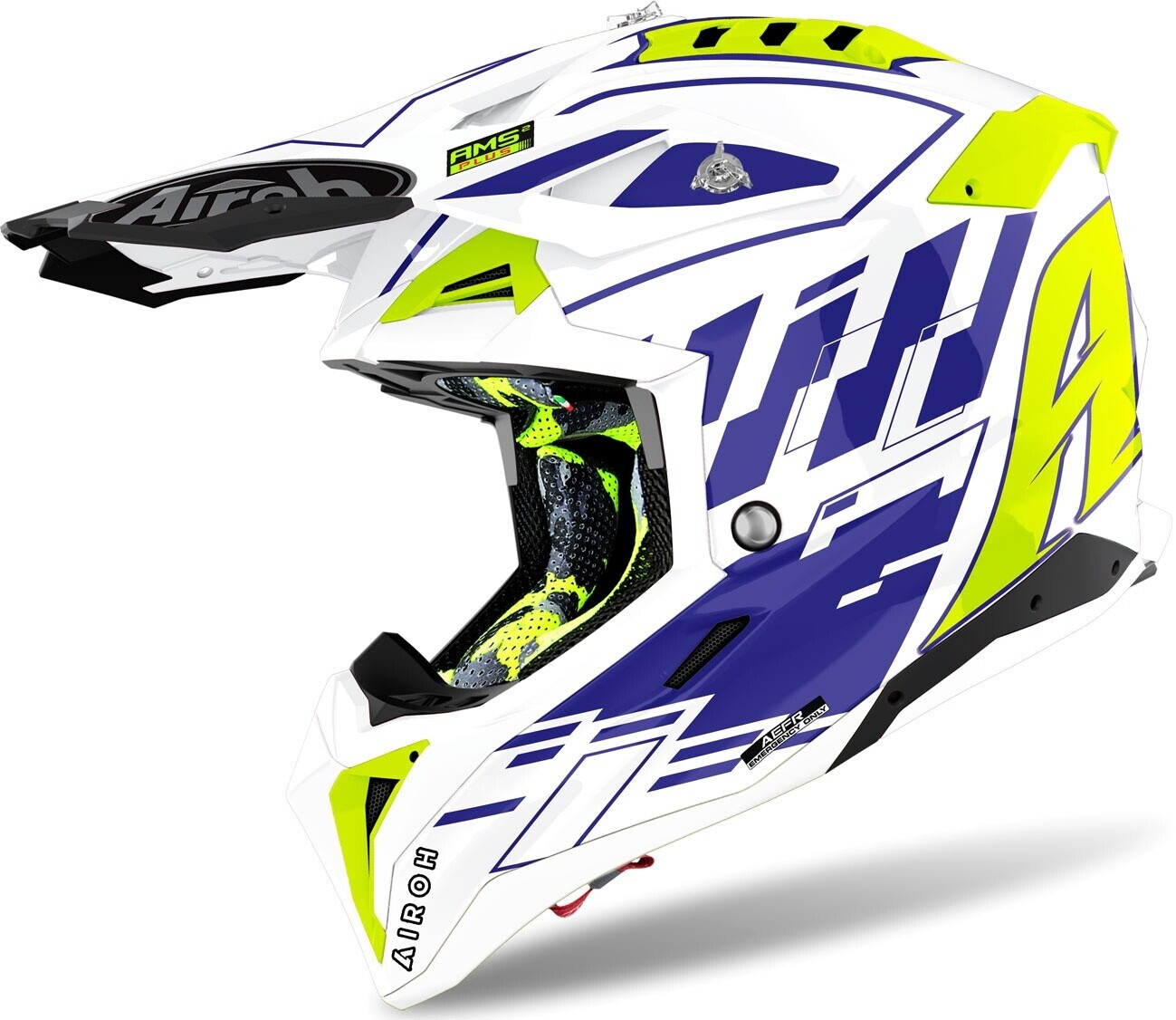Airoh Aviator 3 Rampage Blue Gloss
