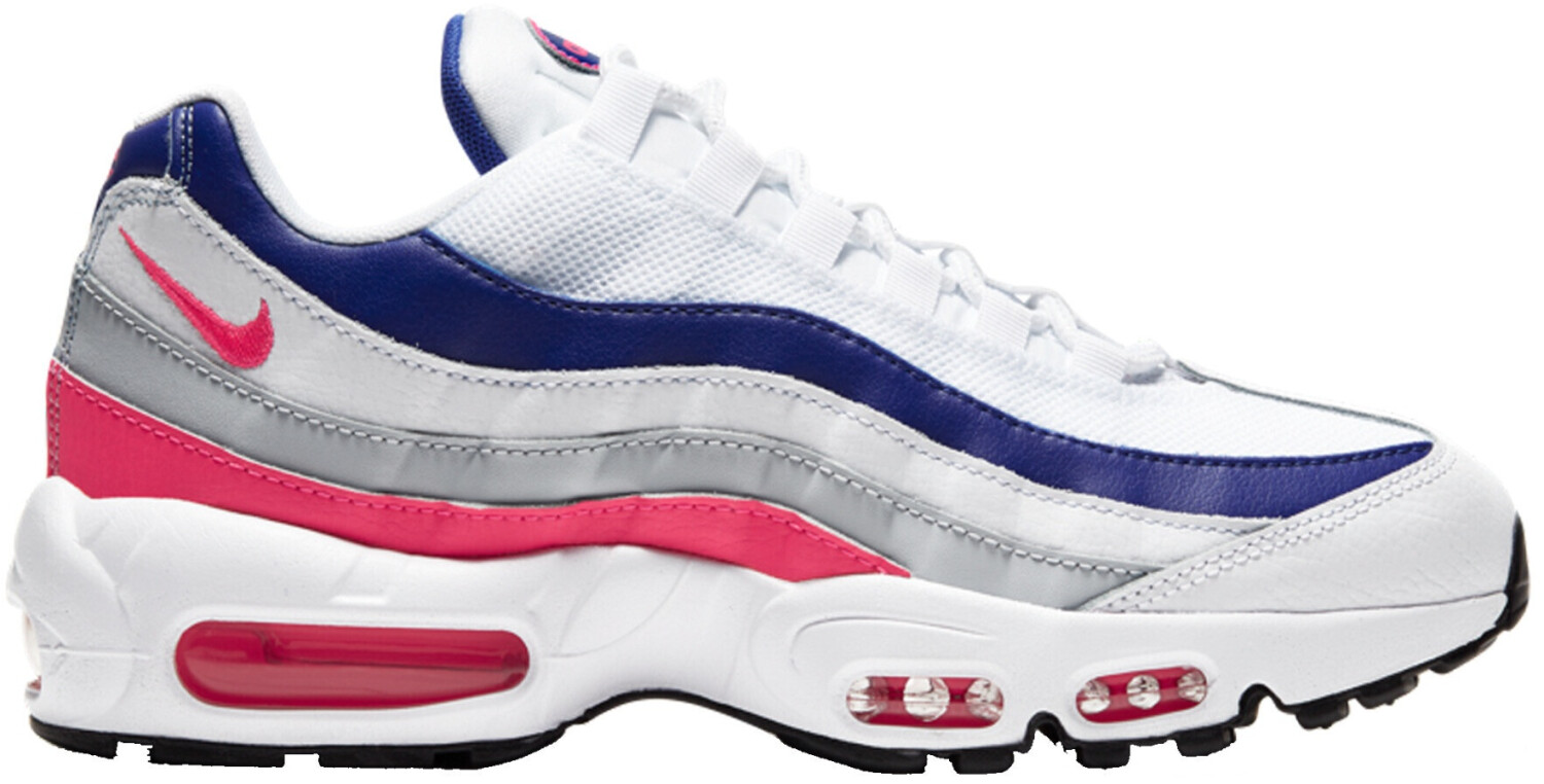 White and pink air max 95 trainers on sale